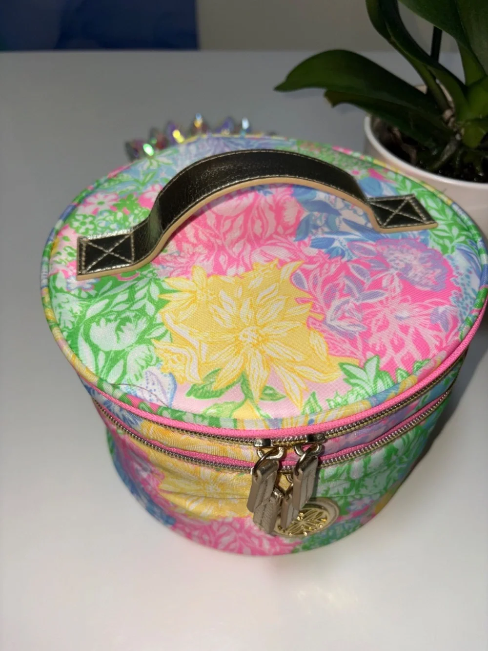 Lilly Pulitzer makeup case